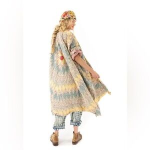 Magnolia Pearl Patchwork Muse Kimono 569-PISCE